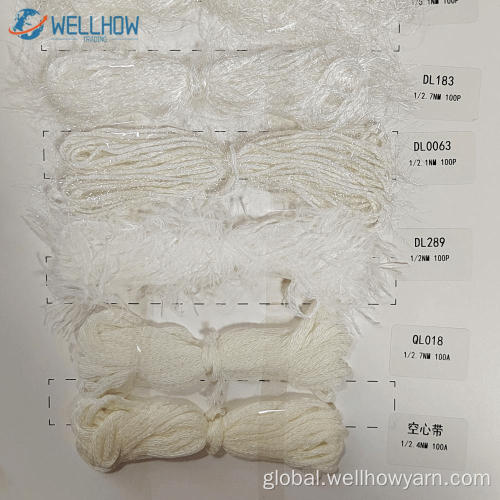 Bright Raw White Yarn 100% COTTON RAW WHITE YARN Factory